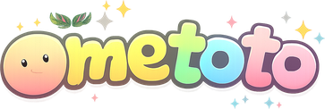 Logo ometoto berwarna cerah